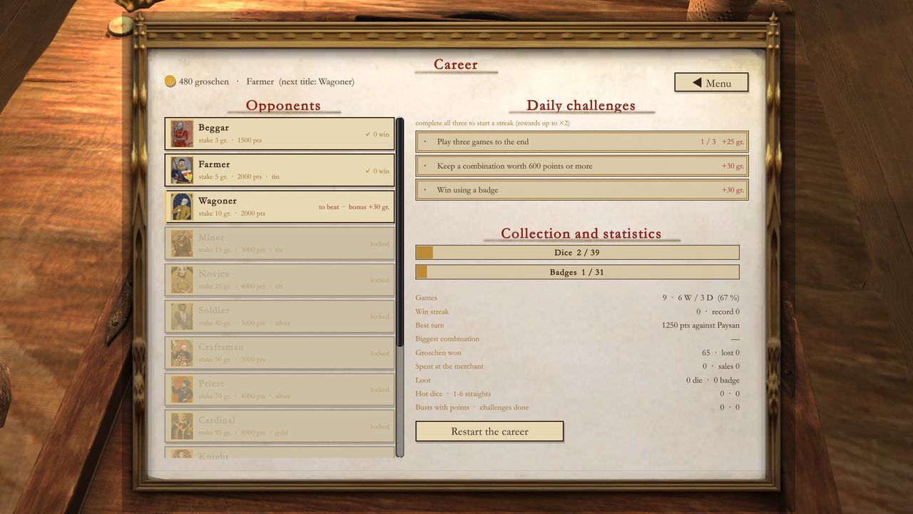 The career board